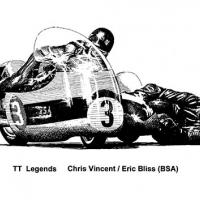 TT Legends - Chris Vincent & Eric Bliss (BSA)